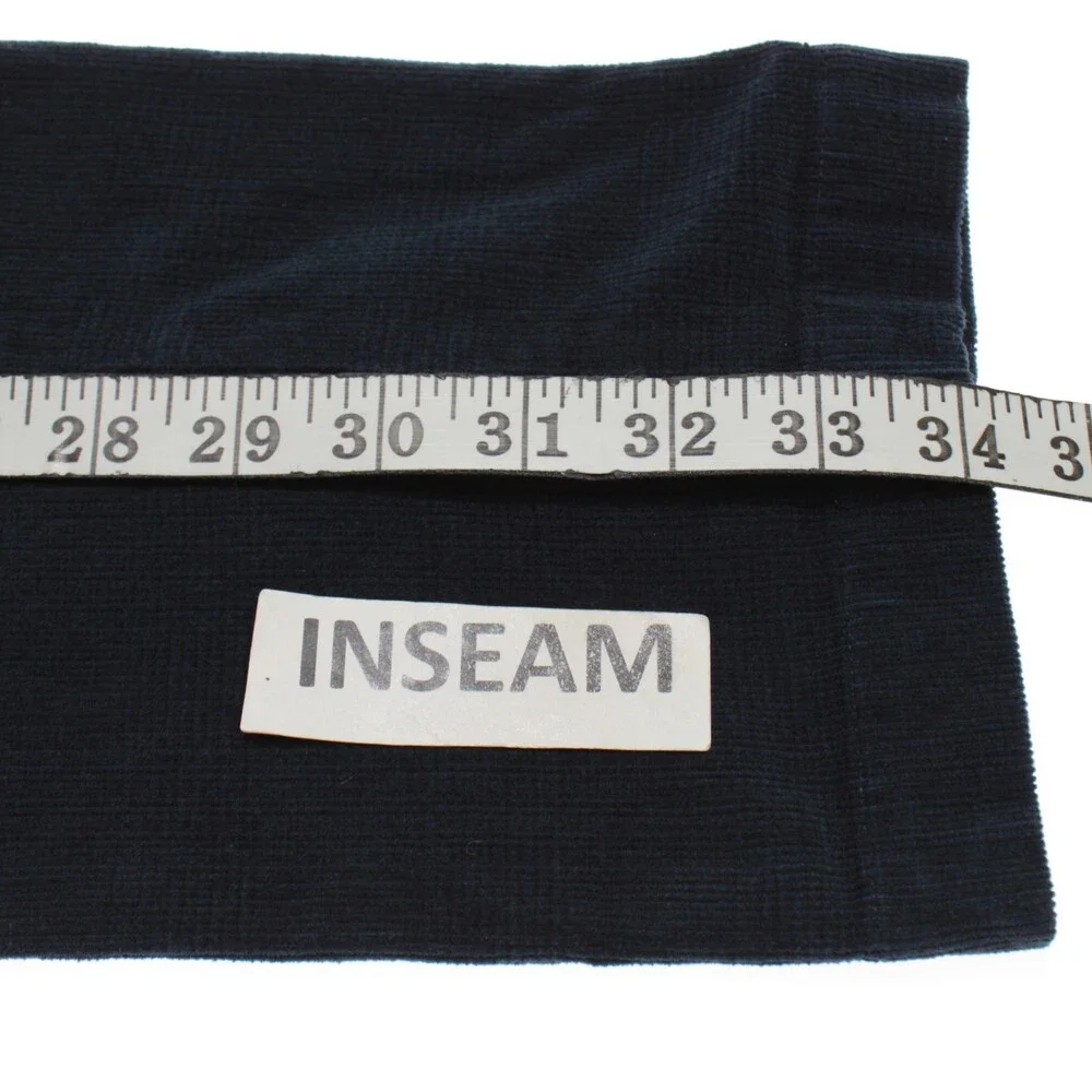 Mason's NWT Chinos / Casual Corduroy Pants Size 50 (US 34) Torino in Blue Cotton